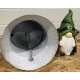 Jule pakken med 1 stk stor Jule Metal klokke & 1 stk porcelæns Nisse