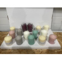 Jule Salg af 15 super fine Bloklys fra Pillar Candel Home & Styling