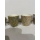 10 stk super fine porcelæns jule lys