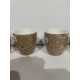 10 stk super fine porcelæns jule lys