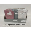1 Display med 22 pakker dufte