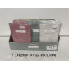 1 Display med 22 pakker dufte