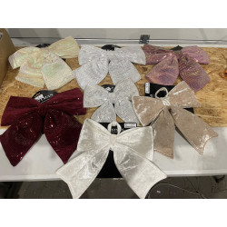 Jule Salg af 7 Store Luksus Butterfly i 6 farver I tyk real stof