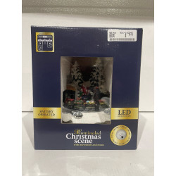 Super flot Christmas Scene med alt i led lys