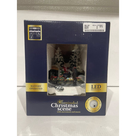 Super flot Christmas Scene med alt i led lys