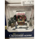 Christmas Scene med alt i led lys