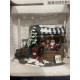Christmas Scene med alt i led lys