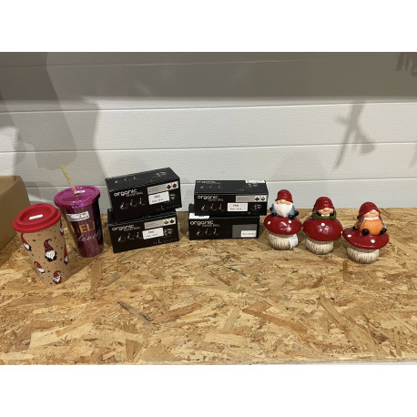 Jule Salg af 1 Jule Lot med 9 Jule Varer