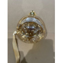 1 Super flot Glas Led Jule Kugle 20.cm dir.
