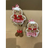 1 sæt super søde Jule bage figur
