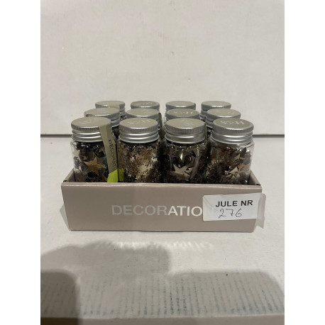 1 Display med 12 stk Decoration fra H & S