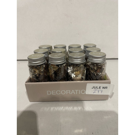 1 Display med 12 stk Decoration fra H & S