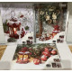 1 Jule lot med 3 store Jule billeder med led lys 28X38 cm