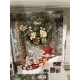 1 Jule lot med 3 store Jule billeder med led lys 28X38 cm