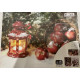 1 Jule lot med 3 store Jule billeder med led lys 28X38 cm