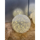 2 super flotte Sne Kugler med LED Lys