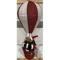 1 kæmpe Jule Luftballon med jule Mand 80.cm