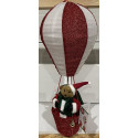 1 kæmpe Jule Luftballon med jule Mand 80.cm