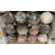 1 Display med 24 store Super flotte Julekugler i Plast i Ø 10 cm fra H&S