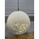 kæmpe Jule Lampe Ø 35 cm med flere lys indstillinger og timer funktion