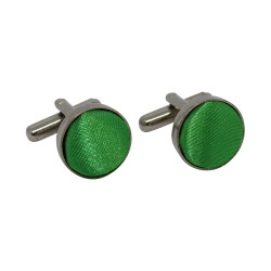 Grønne Stof Manchetknapper
