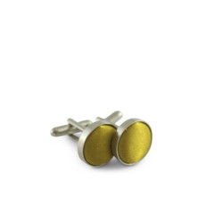 Guld Stof Manchetknapper