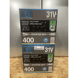 1 kasse inde & ude LED Lys kæde med 400 led lys