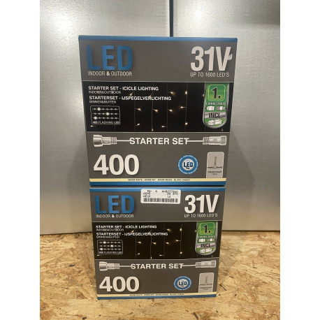 1 kasse inde & ude LED Lys kæde med 400 led lys