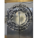 1 stor 40.cm Jule led krans til 220.V