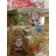 1 super fint Jule lot med 12 pakker Jule Stickers