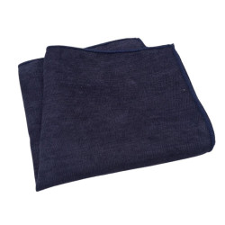 Mørkeblå Bomulds Lommeklud