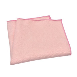 Lyserød Bomulds Lommeklud