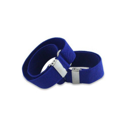 Blå Stof Ærmeholdere