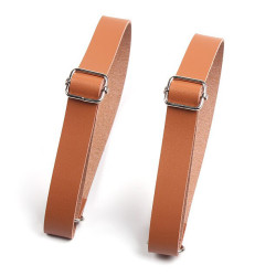 Lysebrune Kunstlæder Ærmeholdere