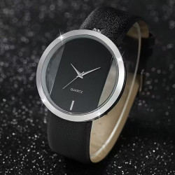 Et Super flot rundt Quartz Dame Ur i elegant Design