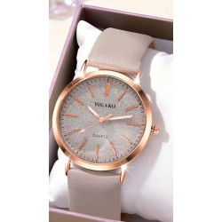 Et super flot & elegant dame Quartz Ur med et smykke i sæt