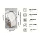 Et Super flot rundt Quartz Dame Ur i elegant Design