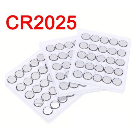 CR2025 3V knapbatteri økonomipakken med 50 stk