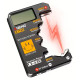 Batteritester til 9V, 6F22, 1.5V, 3V Knapbatterier med Digitalt Display