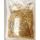 16000 stk. Gyldne og Sølv Konfetti Bundle Glitter Stjerner