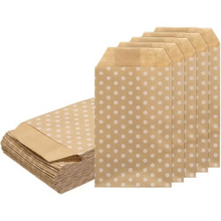 Brune kraftpapirsposer perfekte til gaveposer som er velegnede til bryllupsfestgaver , fødselsdage , konfirmationer