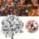 1 pose med 22000 Gyldne Hjerteformede Konfetti Glitter og Pailletter