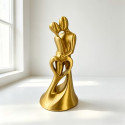 Romantisk kyssende Parstatue i 3D-printet figur