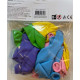 30.stk flerfarvet Balloner 23 cm i Latex