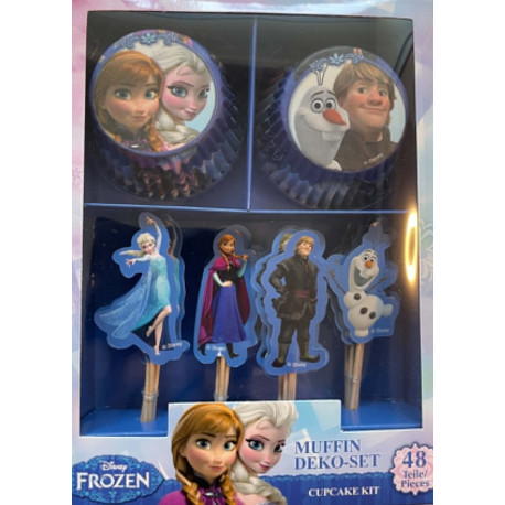 Muffins forme & Cake Toppe Disney Princesse - 48stk