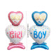 1 stk. 110 cm Super flot Baby Shower Folieballon