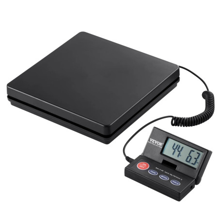 forsendelsesvægt Digital postvægt 110 lbs x 0,07 oz. AC/DC Pakke LCD