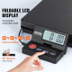 forsendelsesvægt Digital postvægt 110 lbs x 0,07 oz. AC/DC Pakke LCD