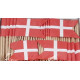 Flag med dannebrog på træpinde - Danske miniatureflag