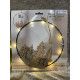 Super fint Jule lot med 2 Lys Ringe med 10 led og Deco Ø 20 cm